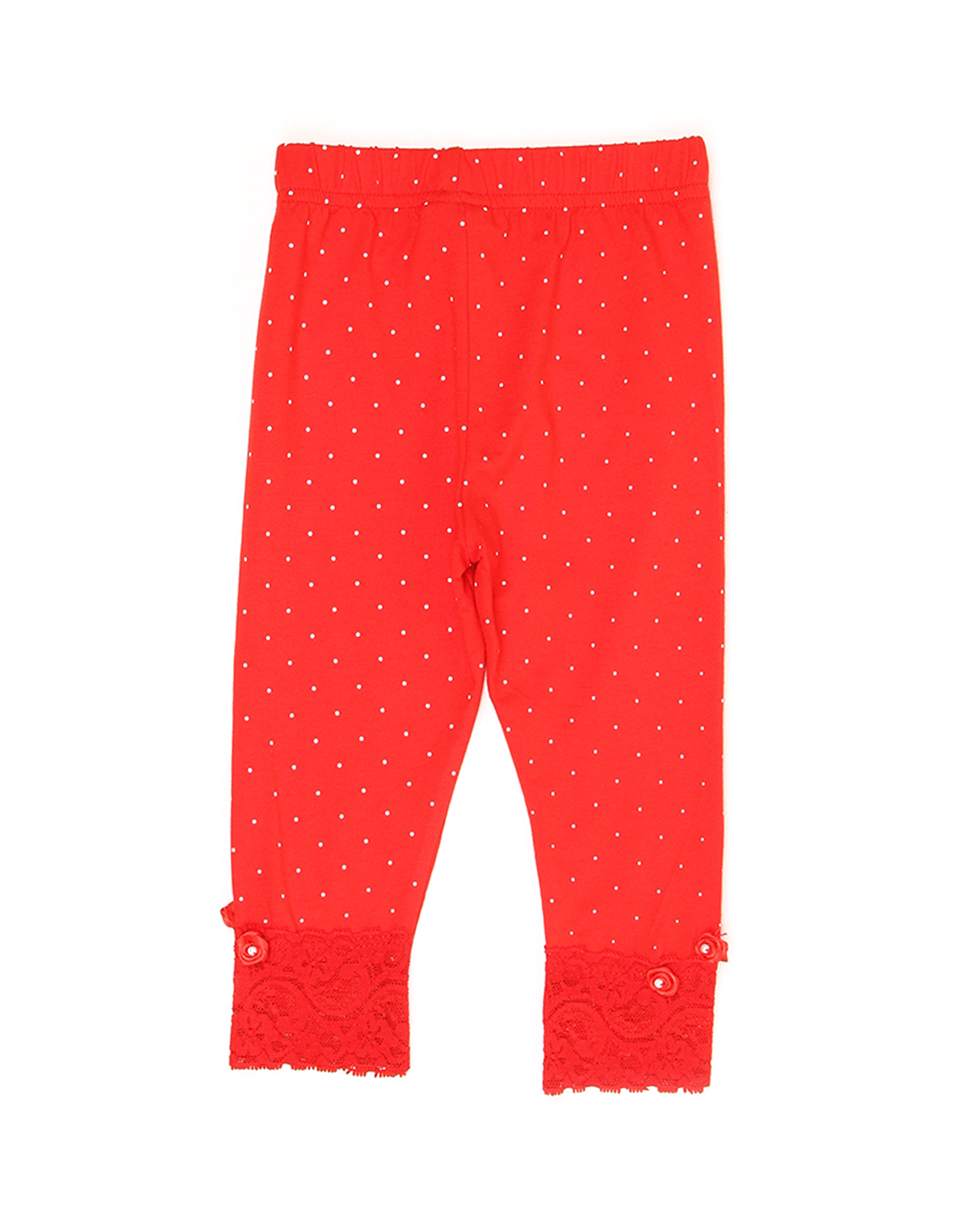 Actuel Infant Casual Wear Red Leggings