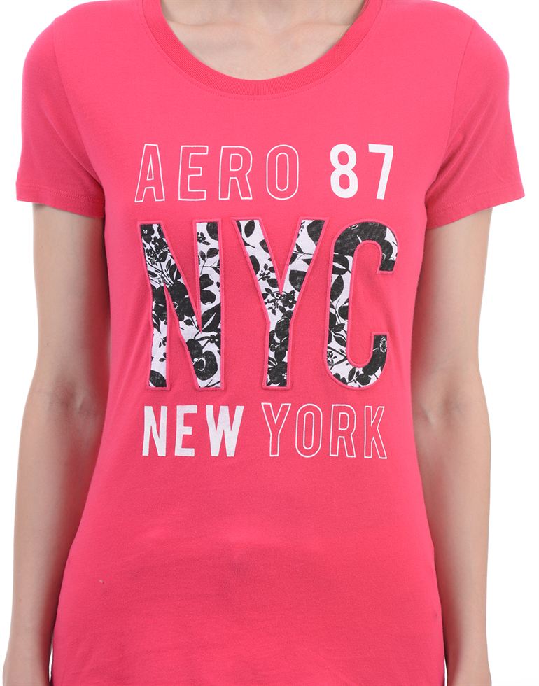 Aeropostale  Women Printed Casual wear T-Shirt