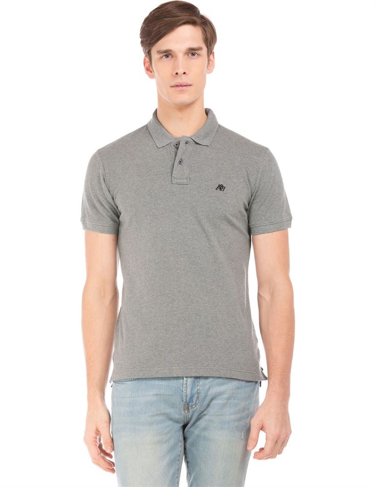 Aeropostale Men Casual Wear Grey  T-Shirt