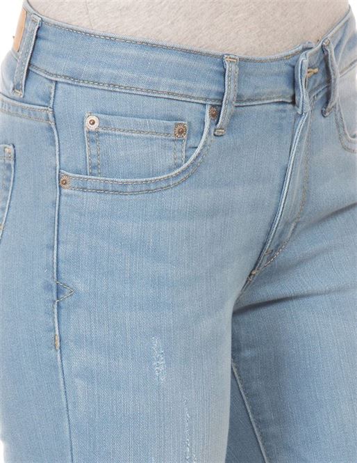 Aeropostale Women Casual Wear Sky Blue Jeans