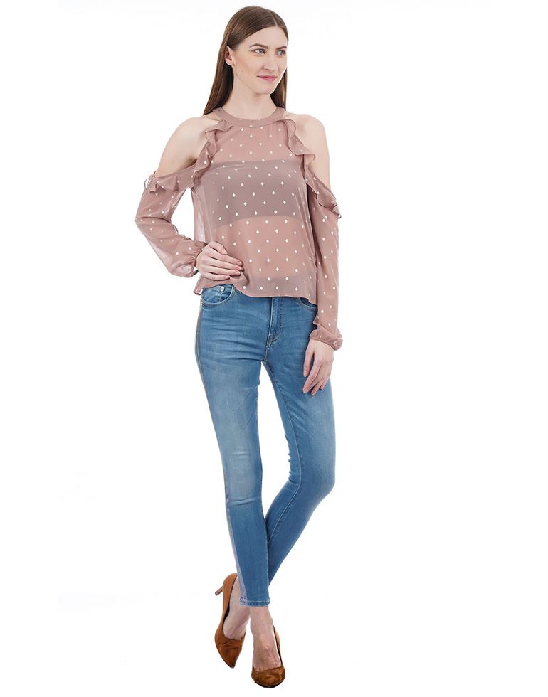 Aeropostale Women Printed Casual wear Top