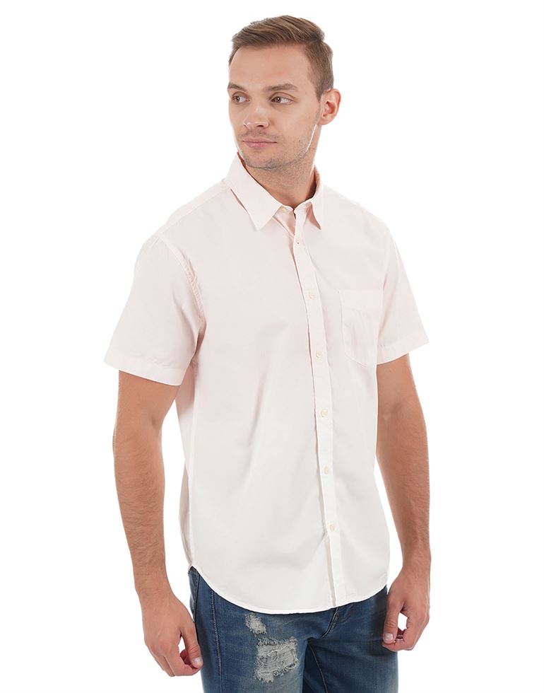 Aeropostale Men Casual Wear Solid Shirt