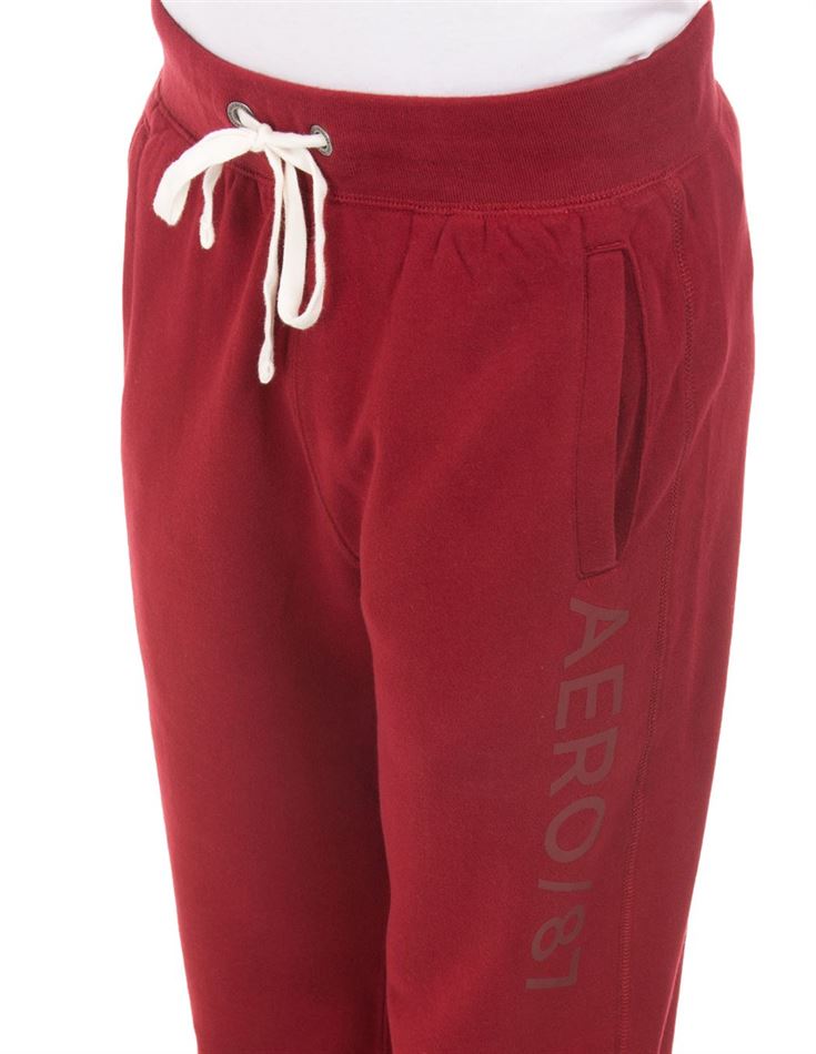 Aeropostale Men Casual Wear Red  Track Pant