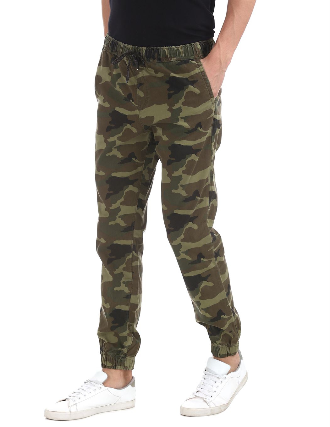 Aeropostale Men Casual Wear Military Camouflage Trouser
