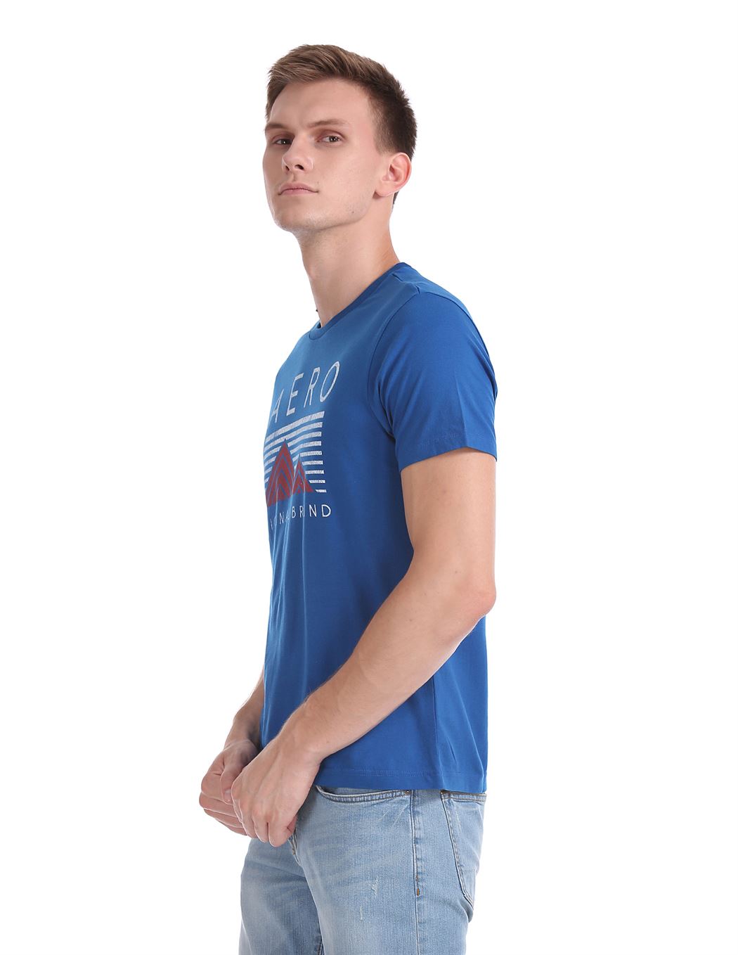 Aeropostale Men Casual Wear Graphic Print T-Shirt