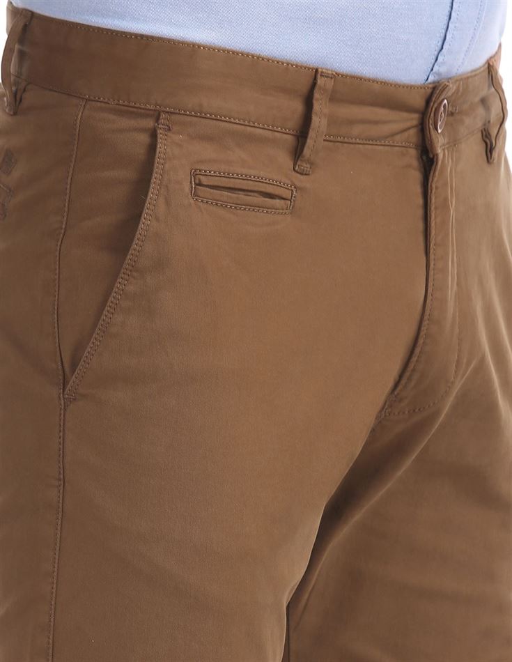 Aeropostale Men Casual Wear Solid Trouser