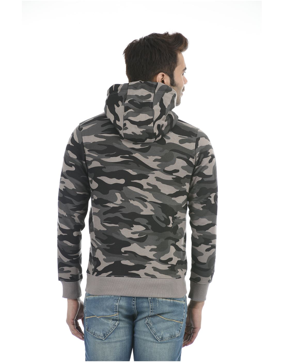 Apocalypse Men Winter Wear Grey Sweatshirt