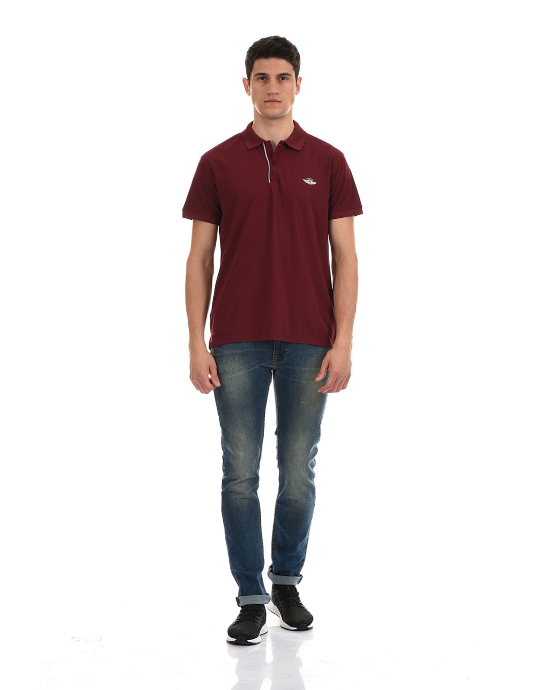 Apocalypse Men Casual Wear Maroon Dri Fit Polo T-Shirt