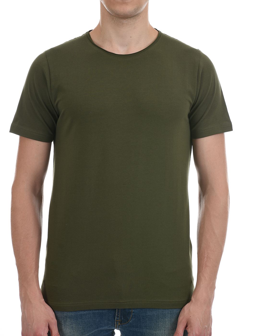 Apocalypse Men Casual Wear Olive Green T-Shirt