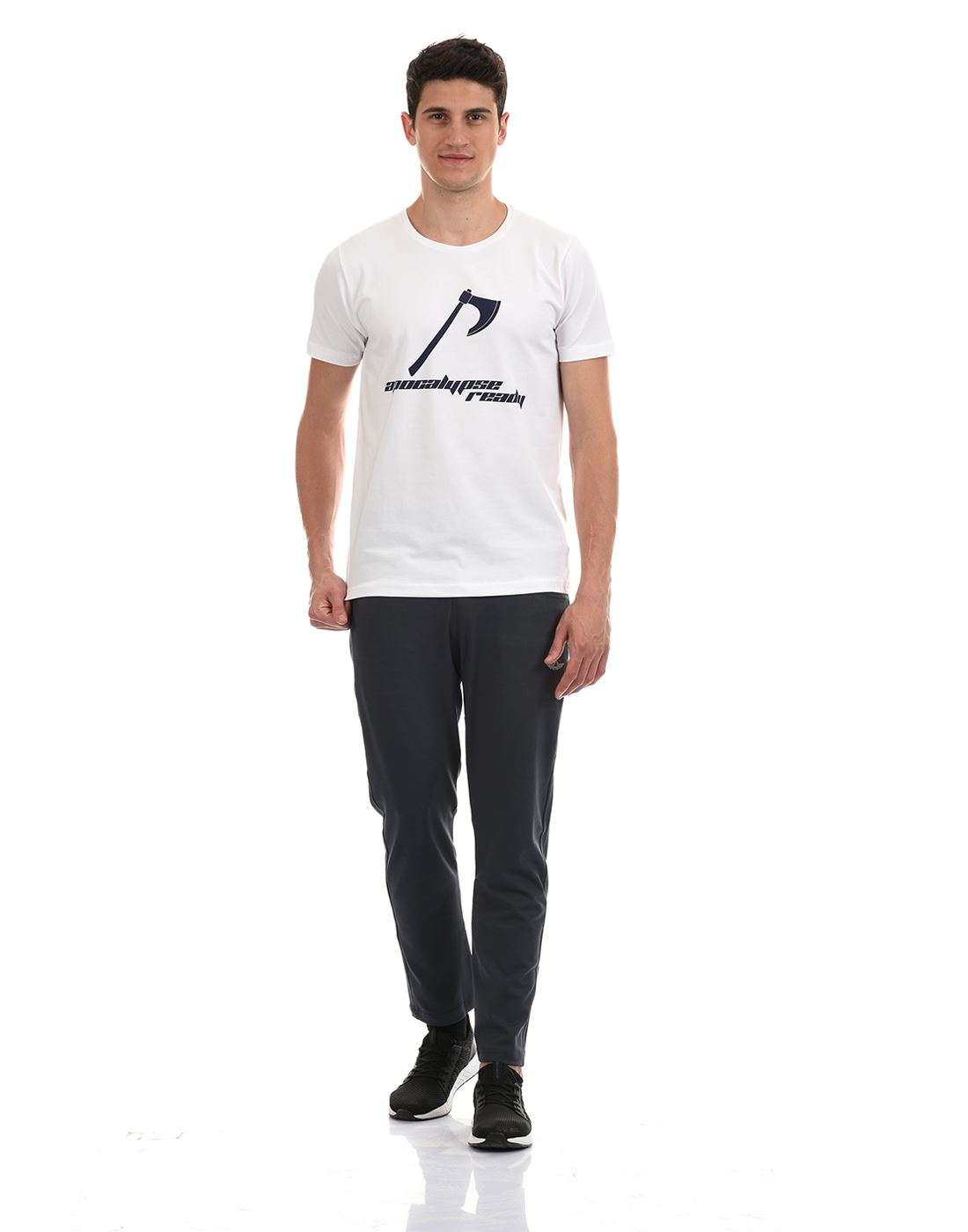 Apocalypse Men Casual Wear White T-Shirt
