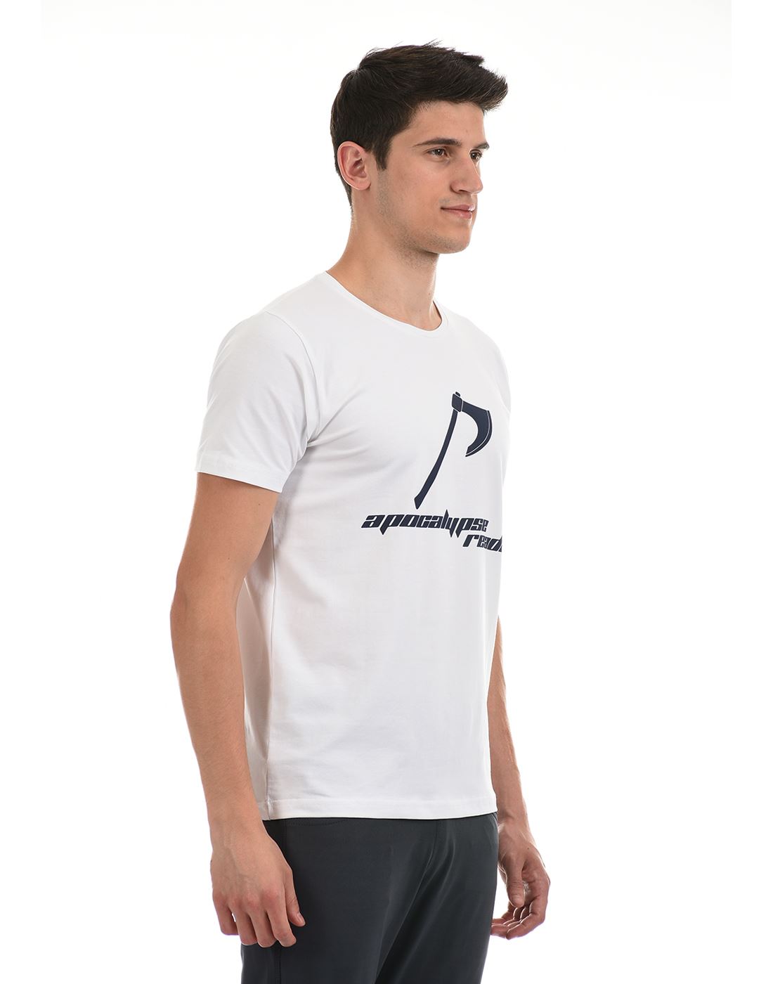 Apocalypse Men Casual Wear White T-Shirt