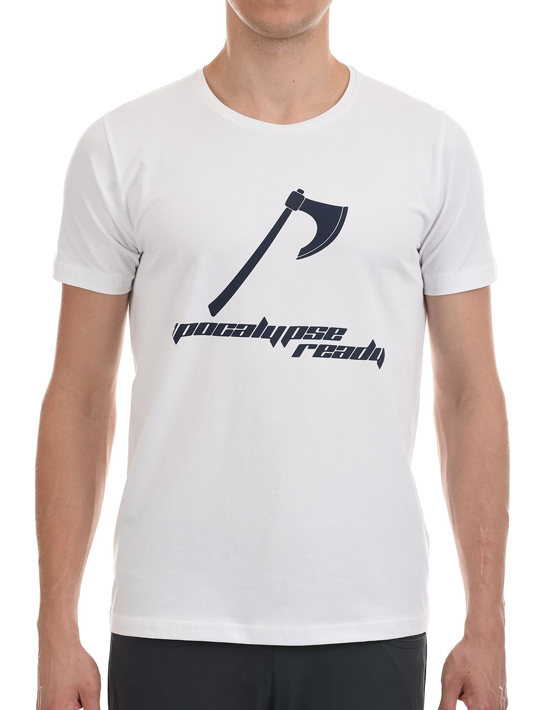 Apocalypse Men Casual Wear White T-Shirt