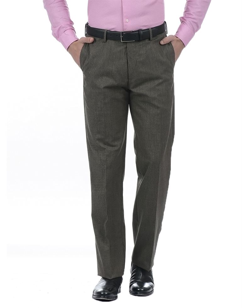 Arrow Men Formal Wear Solid Trouser