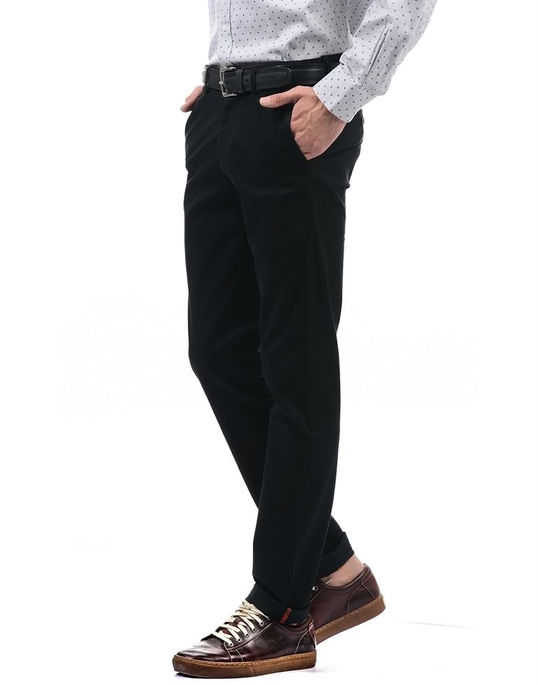 Arrow Sport Men Casual Wear Solid Trouser