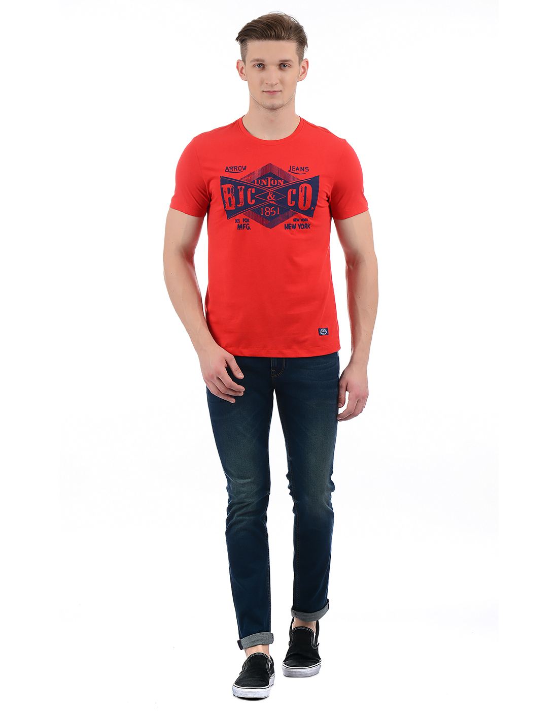 Arrow Jeans Men Casual Wear Solid Jeans