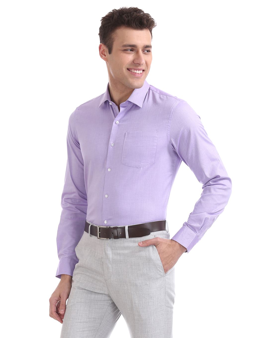 Arrow Formal Wear Solid Men Shirt