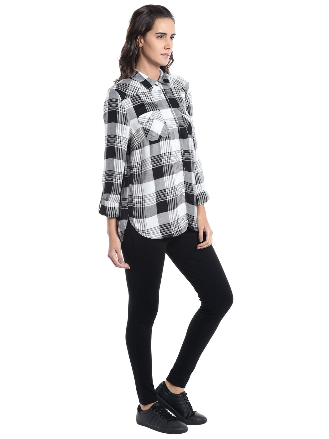 Vero Moda Women Casual Wear Checkered Shirt