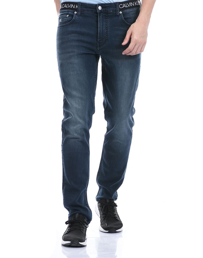Calvin Klein Men Casual Wear Blue Jeans