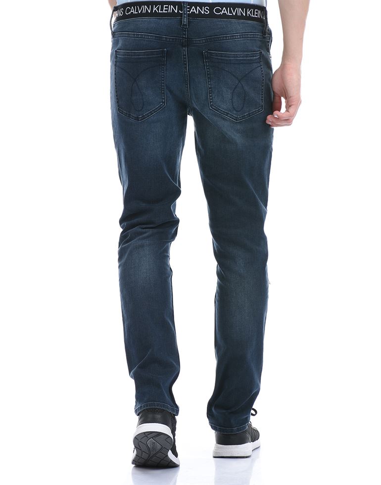 Calvin Klein Men Casual Wear Blue Jeans
