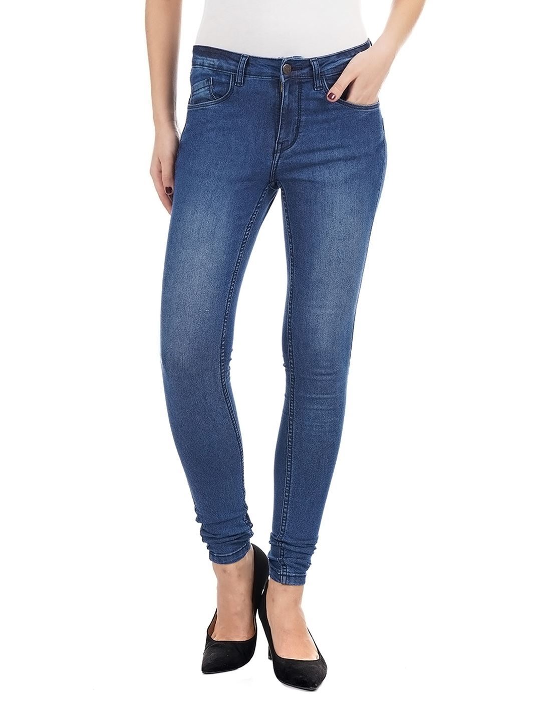 Carrera Women Casual Wear Blue Jeans