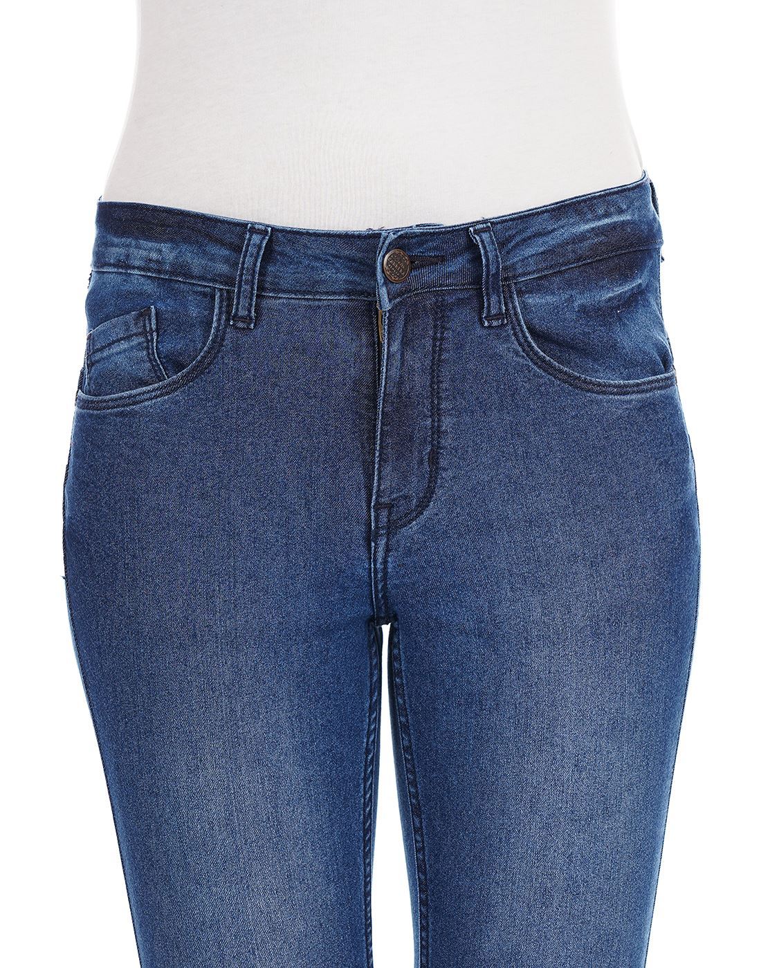 Carrera Women Casual Wear Blue Jeans