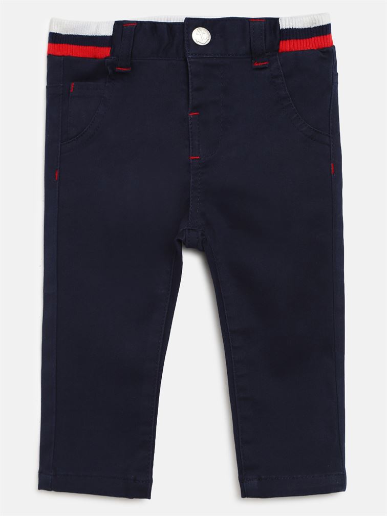 Chicco Boys Blue Casual Wear Trousers