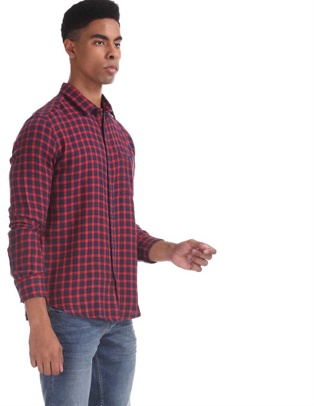 VOI JEANS Men Checkered Casual Multicolor Shirt - Buy VOI JEANS Men  Checkered Casual Multicolor Shirt Online at Best Prices in India |  Flipkart.com