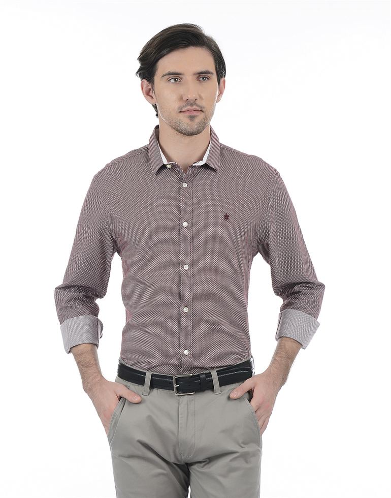 French Connection Men Casual Wear Printed Shirt