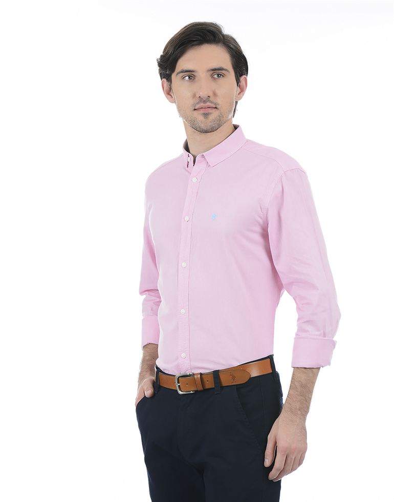 French Connection Men Casual Wear Solid Shirt