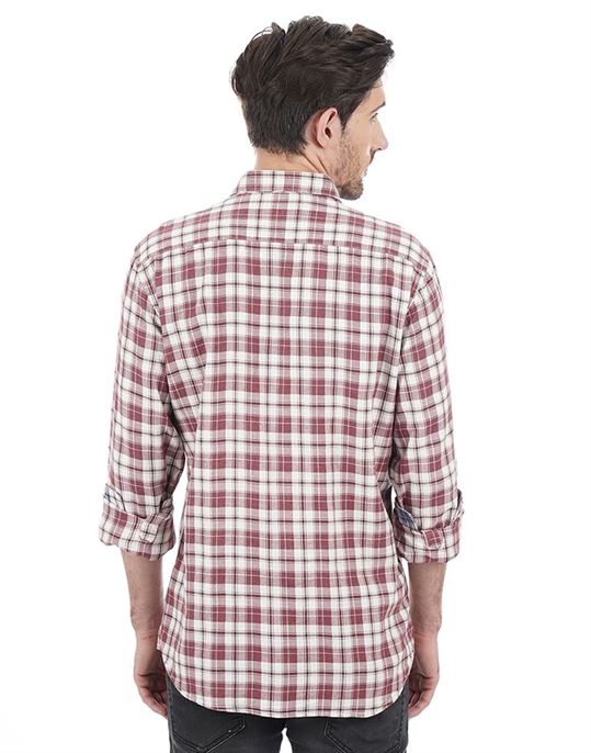 French Connection Men Casual Wear Checkered Shirt
