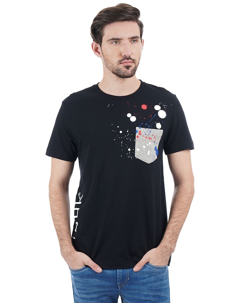 French Connection Men Casual Wear Printed T-Shirt