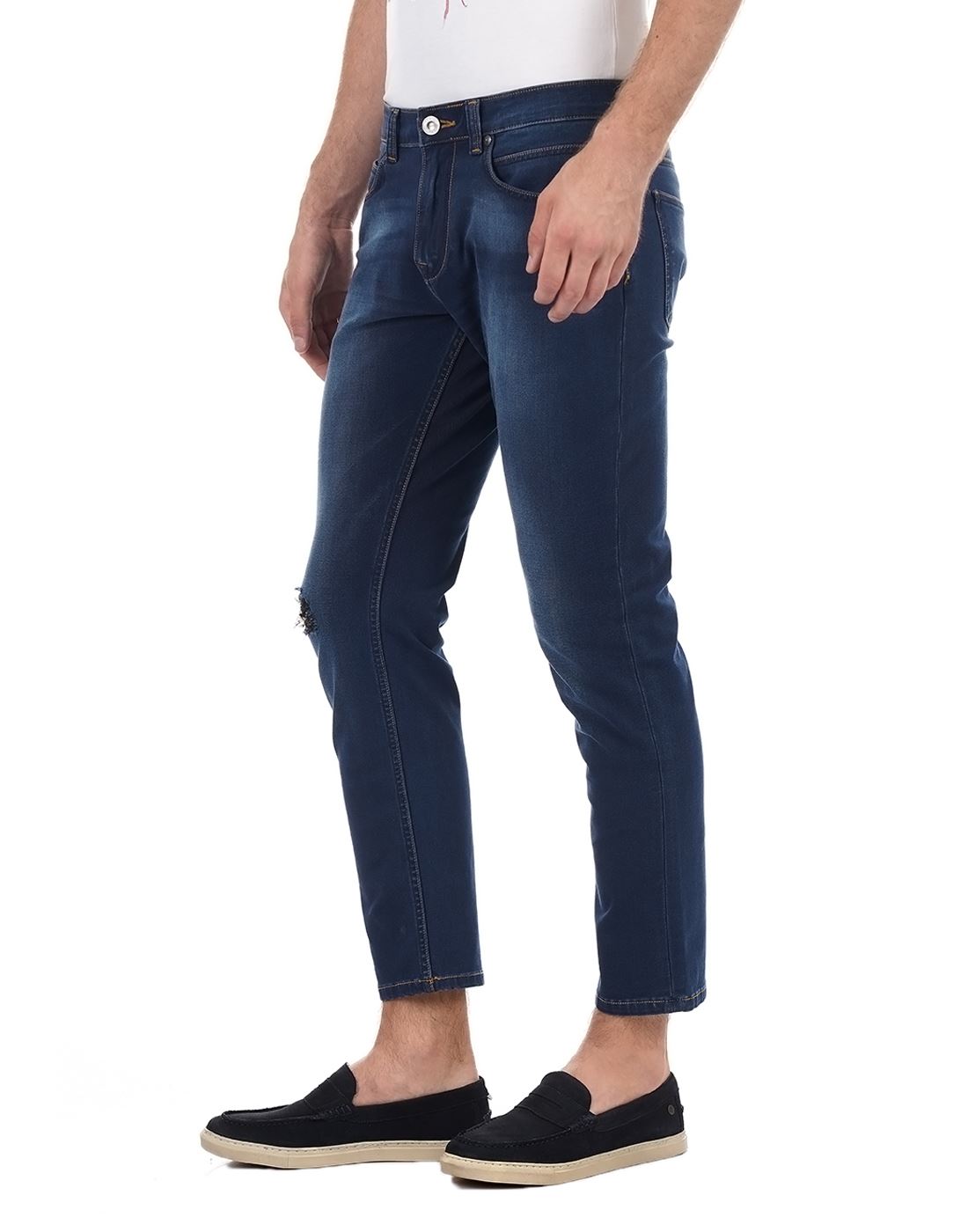 French Connection Men Casual Wear Solid Jeans