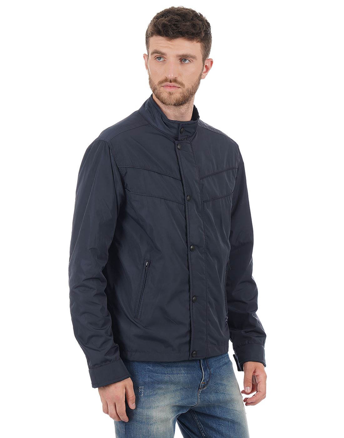 French Connection Men Casual Wear Solid Jacket