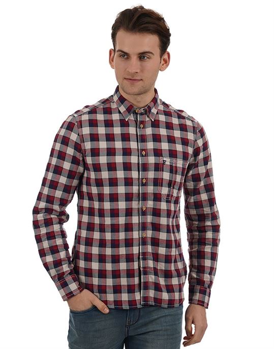 French Connection Casual Wear Checkered Men Shirt