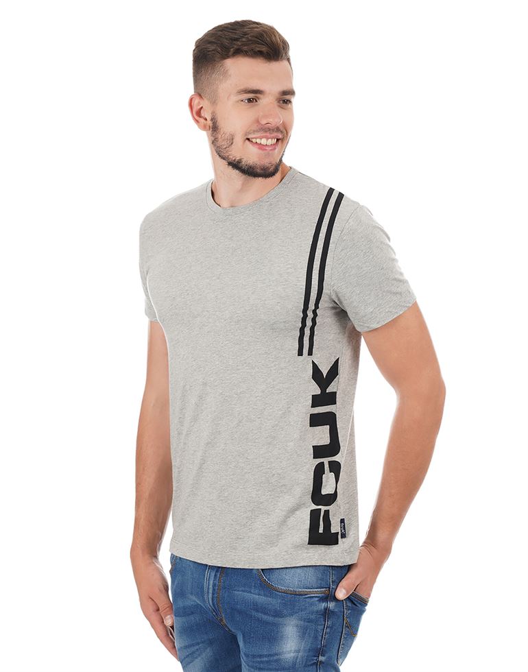 French Connection Men Casual Printed T-shirt