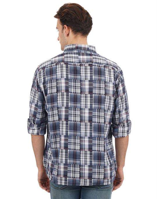 French Connection Casual Wear Checkered Men Shirt