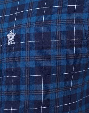 French Connection Men Casual Wear Checkered Shirt