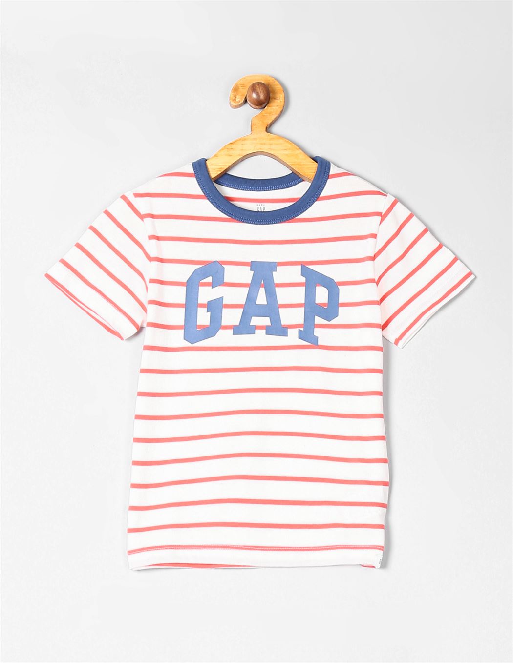 GAP Boys Red Striped T-Shirt