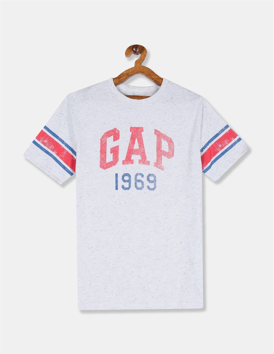 GAP Boys Grey Printed T-Shirt