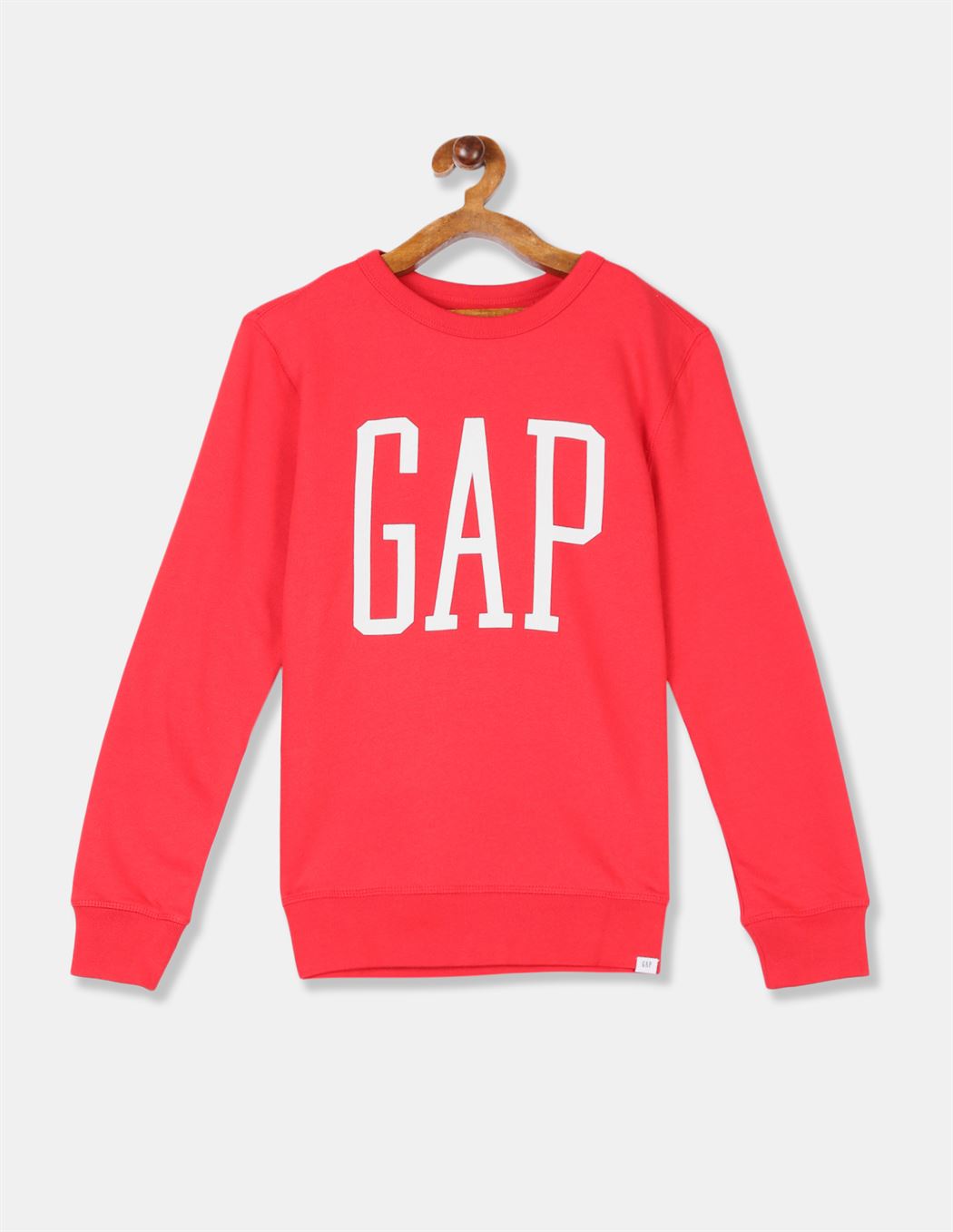 GAP Boys Red Printed Sweatshirt