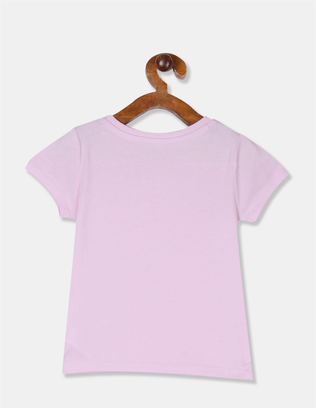 GAP Girls Purple Printed T-Shirt