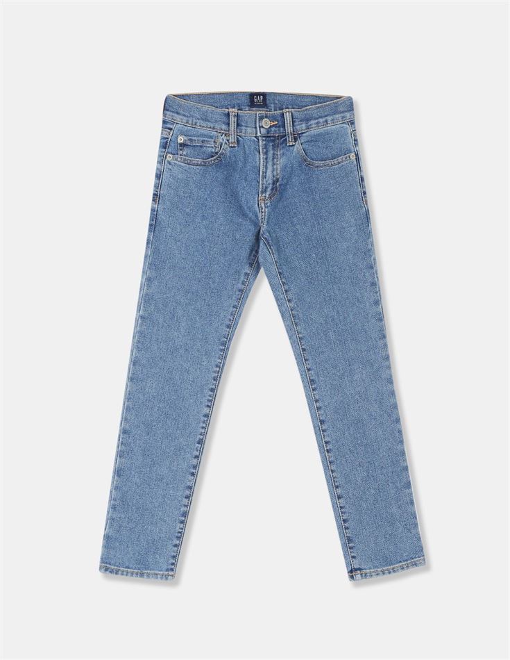 GAP Boys Blue Solid Jeans