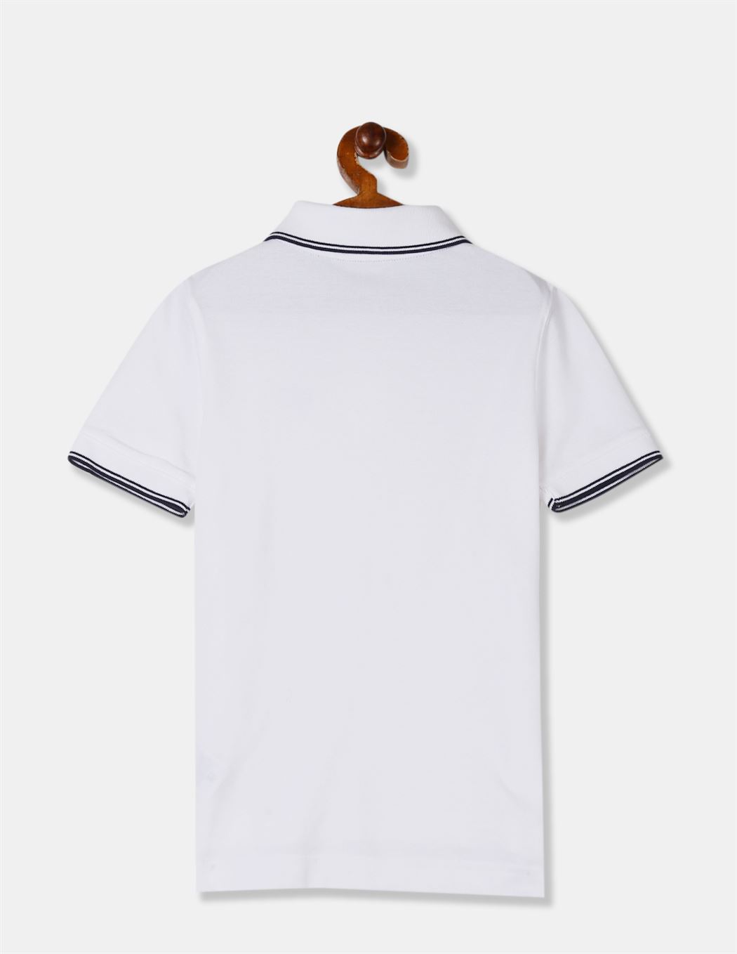 GAP Boys White Solid T-Shirt
