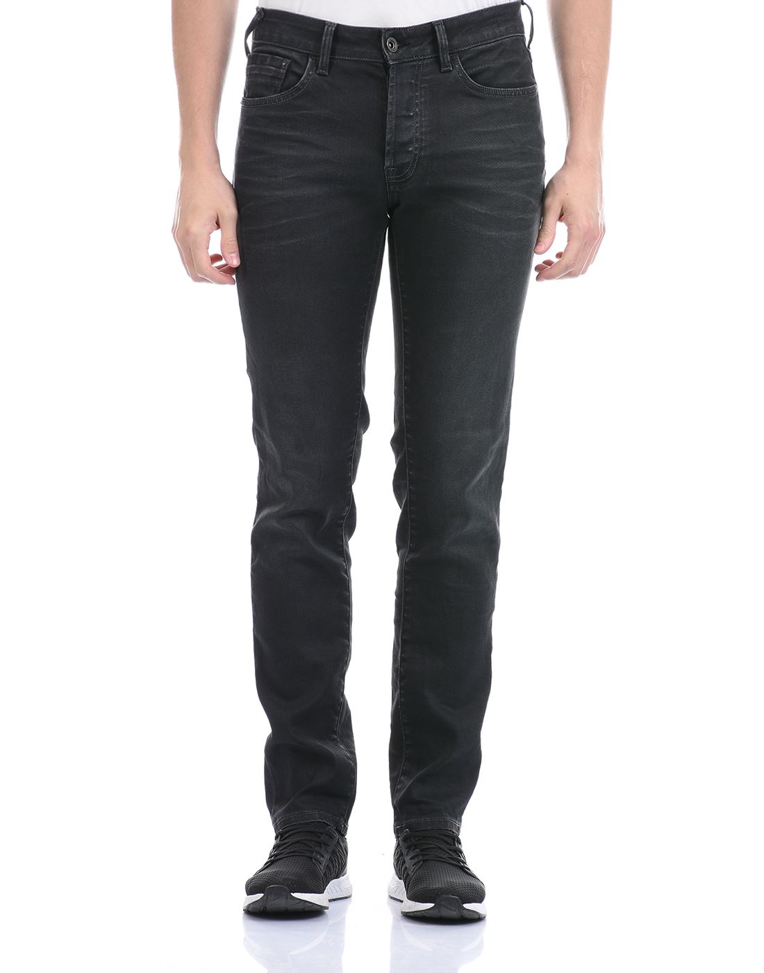 Gas Jeans Men Casual Wear Black Jeans