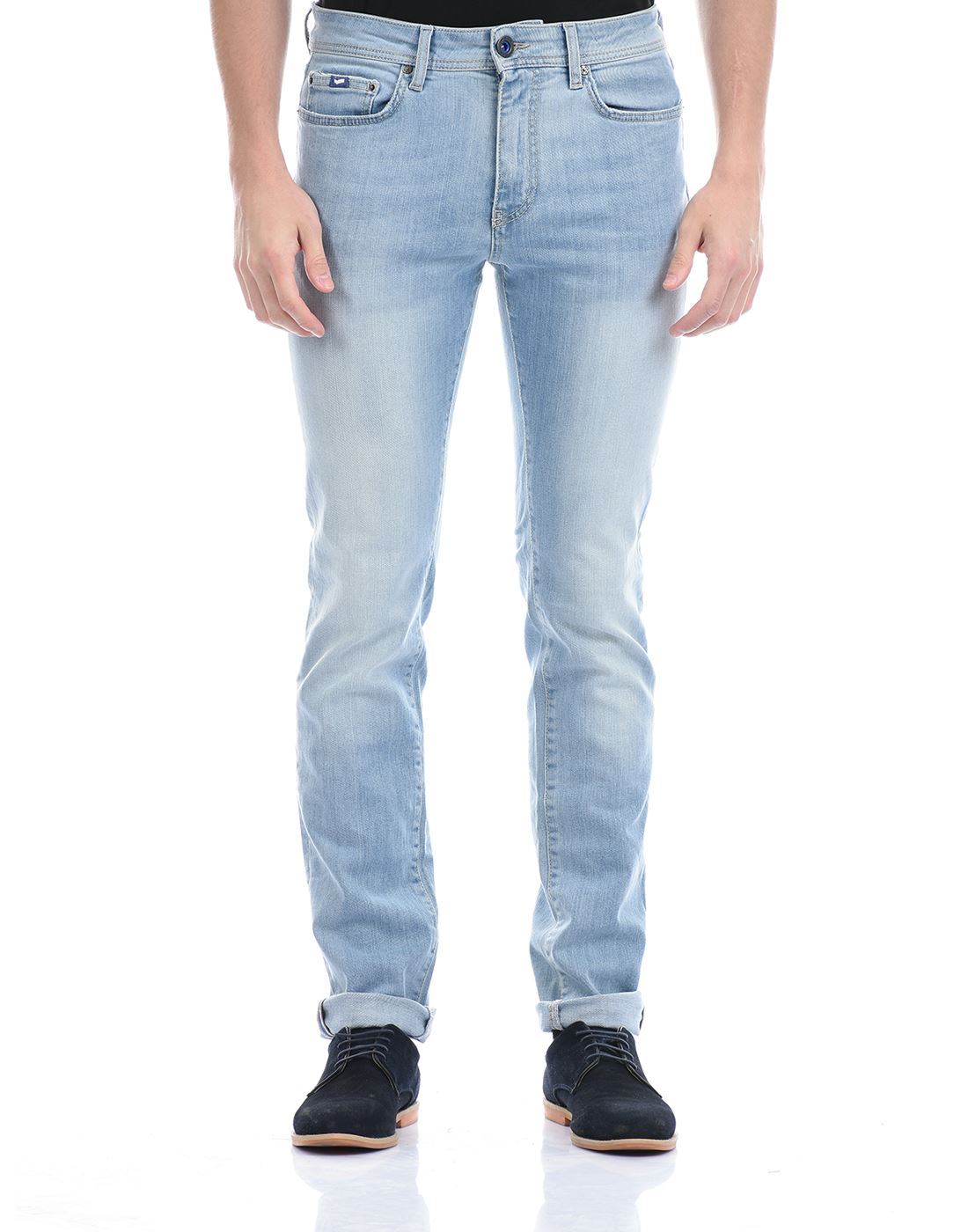 Gas Jeans Men Casual Wear Blue Jeans