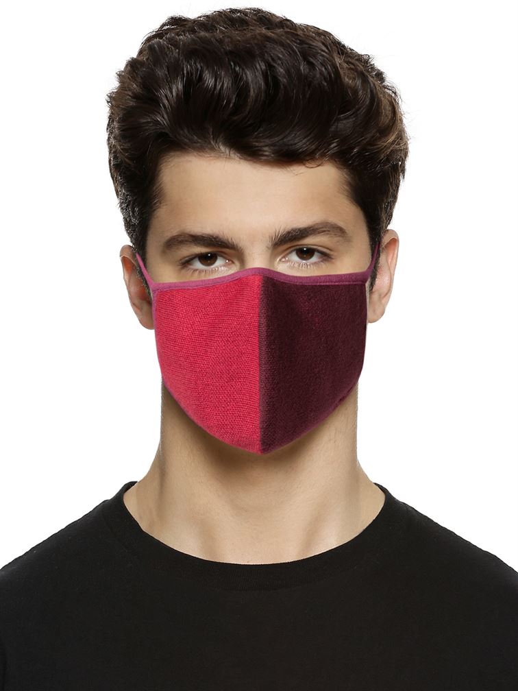 Jack & Jones Men Reusable 3 Layer Protective Fashion Cloth Mask (Pack Of 3)