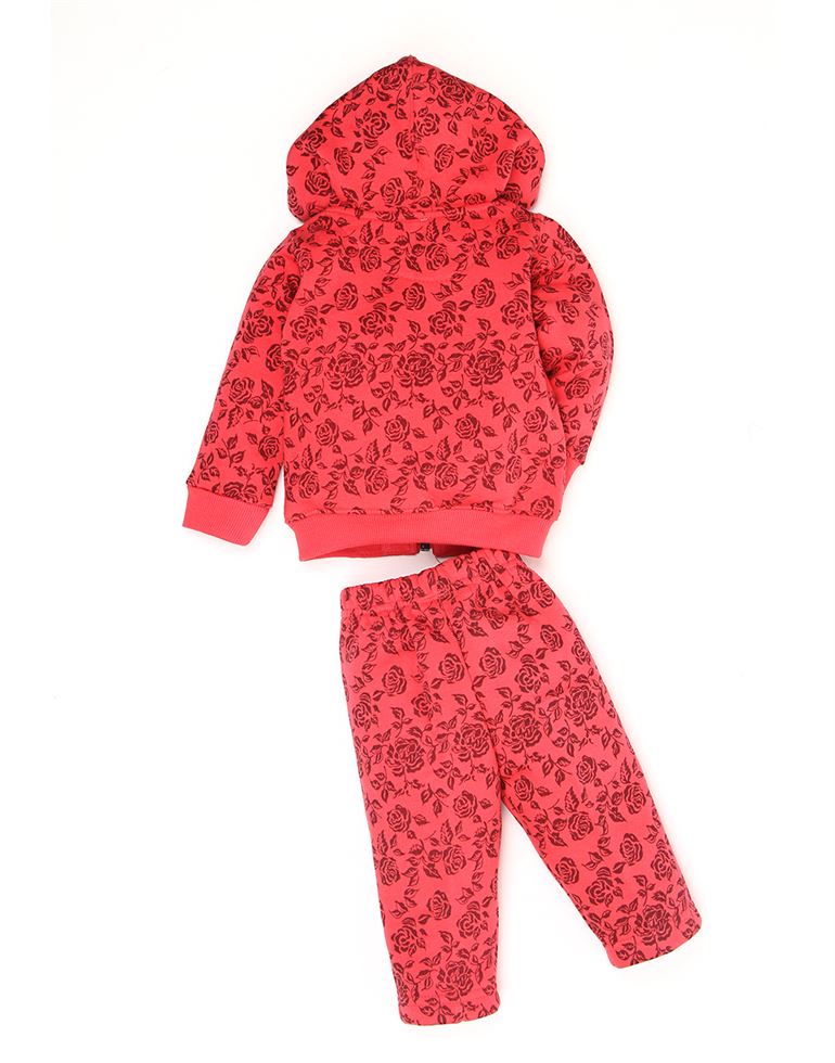 K.CO.89 Girls Casual Wear Red Track Suit