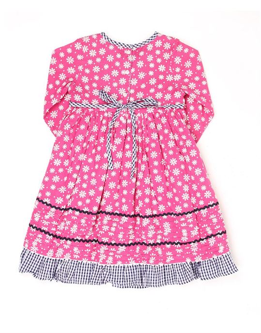 K.C.O 89 Girls Casual Wear Printed Frock