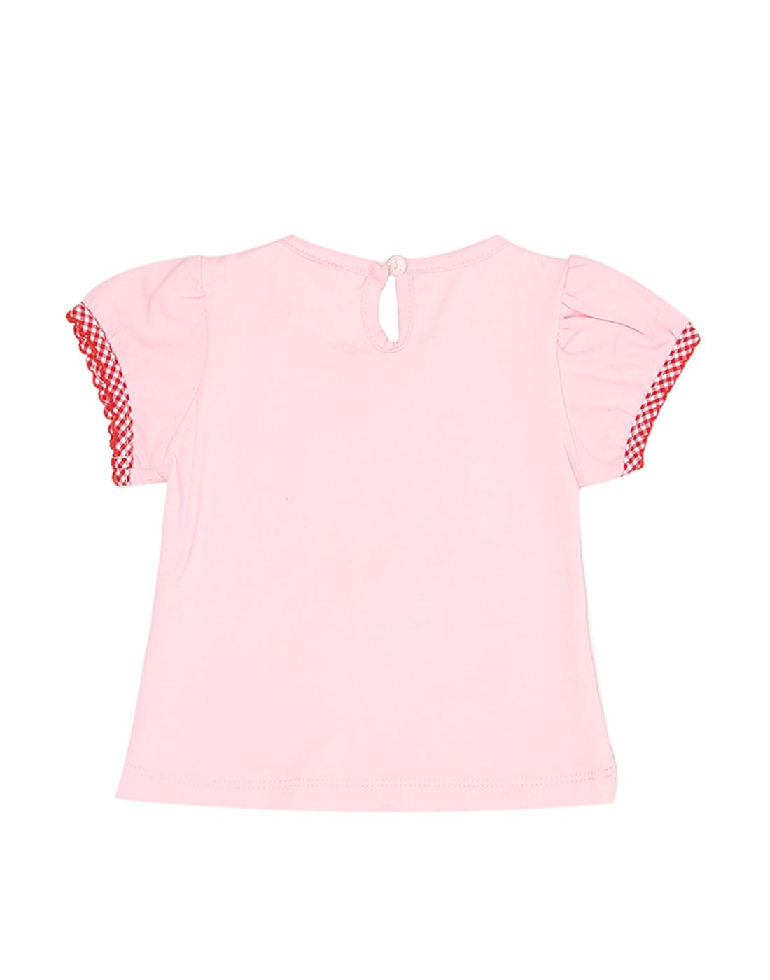 K.CO.89 Girls Casual Wear Pink Top