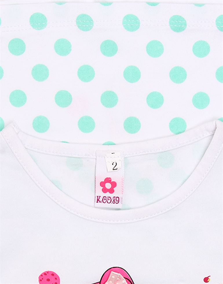 K.C.O 89 Girls Casual Wear Graphic Print Top